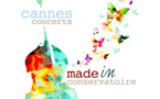 Concerts Made in Conservatoire, saison 2014-2015 du dimanche 16 novembre 2014 au dimanche 21 juin 2015 à Cannes