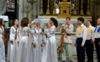 Concert du Nouveau Chœur de Chambre de la Société Philharmonique de St Pétersbourg, Collégiale de Tournon (07), le 20 décembre 2014