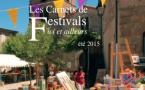 Carnets 2015 de Festivals ici et ailleurs