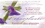 Largentière (Ardèche), Ethnoplante, festival des plantes. 4 mai 2008