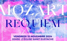 Paris, Orchestre Lamoureux. « Mozart parisien », double concert en novembre. 15 &amp; 17/11/24